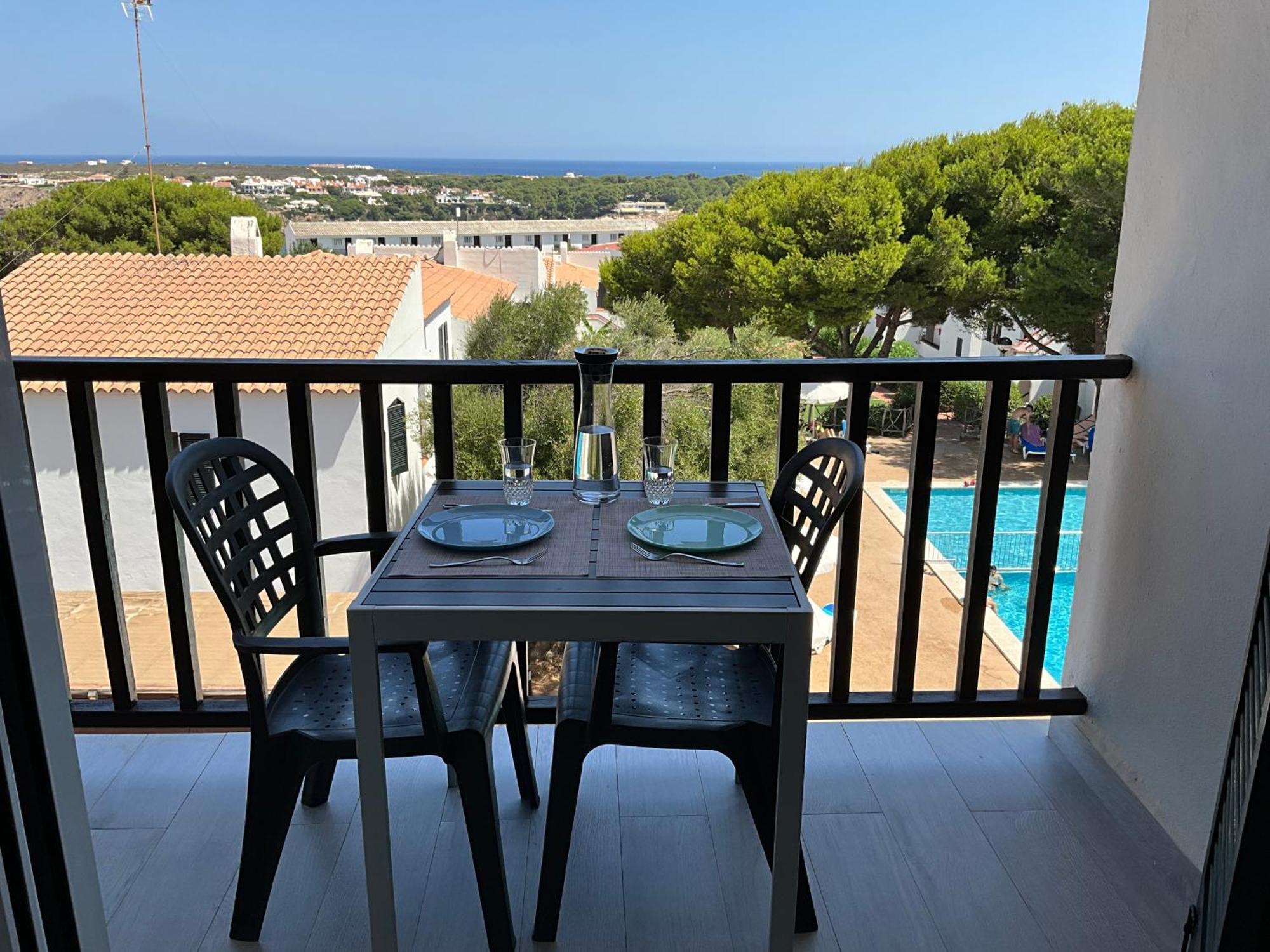 Vistas Al Mar Y La Piscina Apartment อาเรนาล เดน กาสเตล ภายนอก รูปภาพ